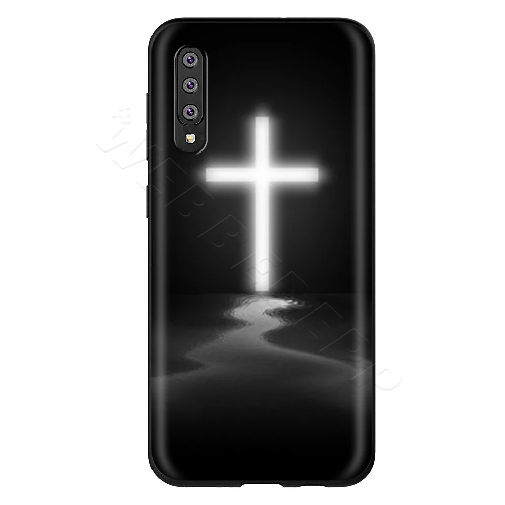 8 Webbedepp Иисус крест чехол для samsung Galaxy S7 S8 S9 S10 Edge Plus Note 10 8 9 A10 A20 A30 A40 A50 A60 A70 - Цвет: 8