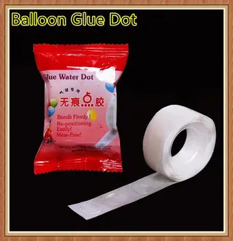 

100Points Super Sticky Balloon Glue Dot Double-sided Wedding Balloon Adhesive Dots Christmas Birthday Party Decoration Gel Dot