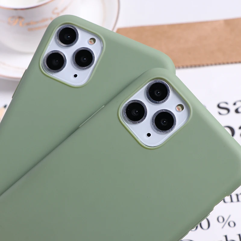 ТПУ Мультфильм авокадо милый чехол для iPhone 11 Pro XS Max Чехол 7 8 Plus 5 6 6S XR 5S Fundas SE 2020 X