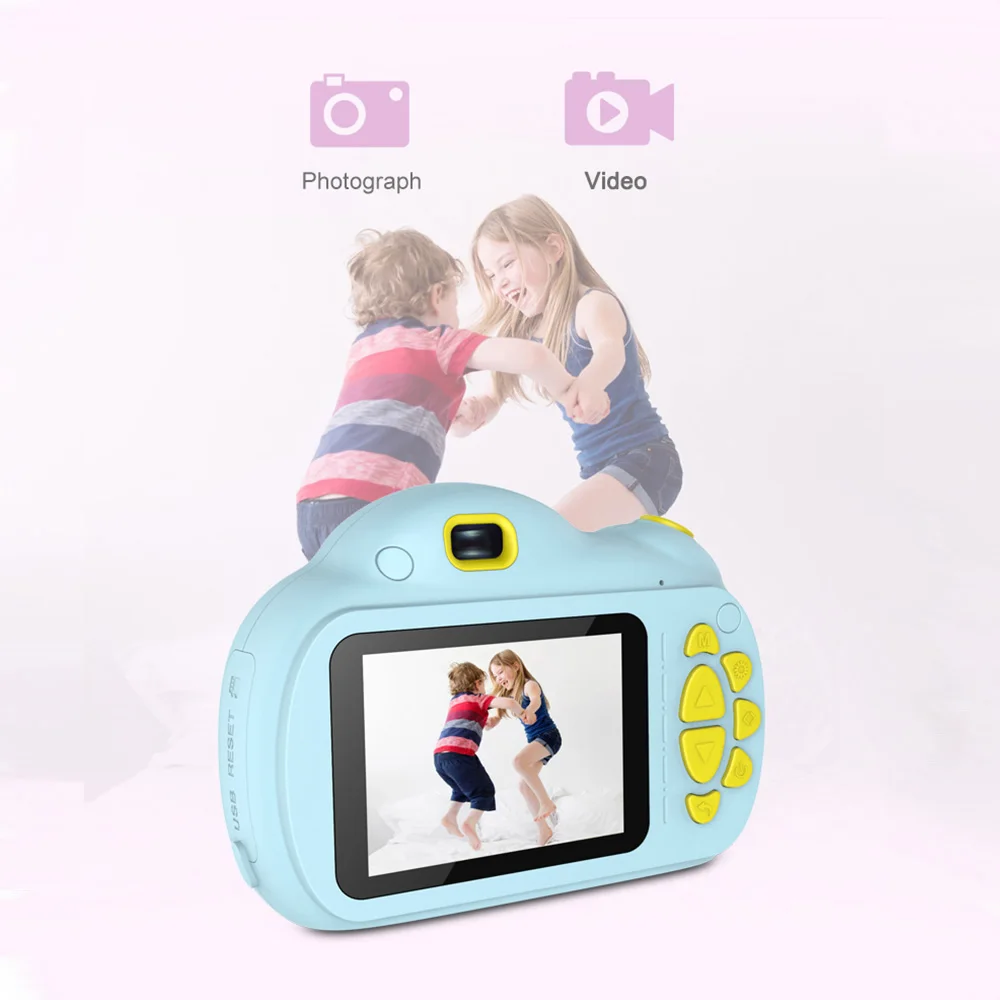 Детская цифровая камера игрушки 2 4 дюйма HD экран 20 языков подарки на день