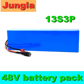 

New 48V lithium battery 48v 20Ah 1000w 13S3P Lithium ion Battery Pack For 54.6v E-bike Electric bicycle Scooter with BMS+charger