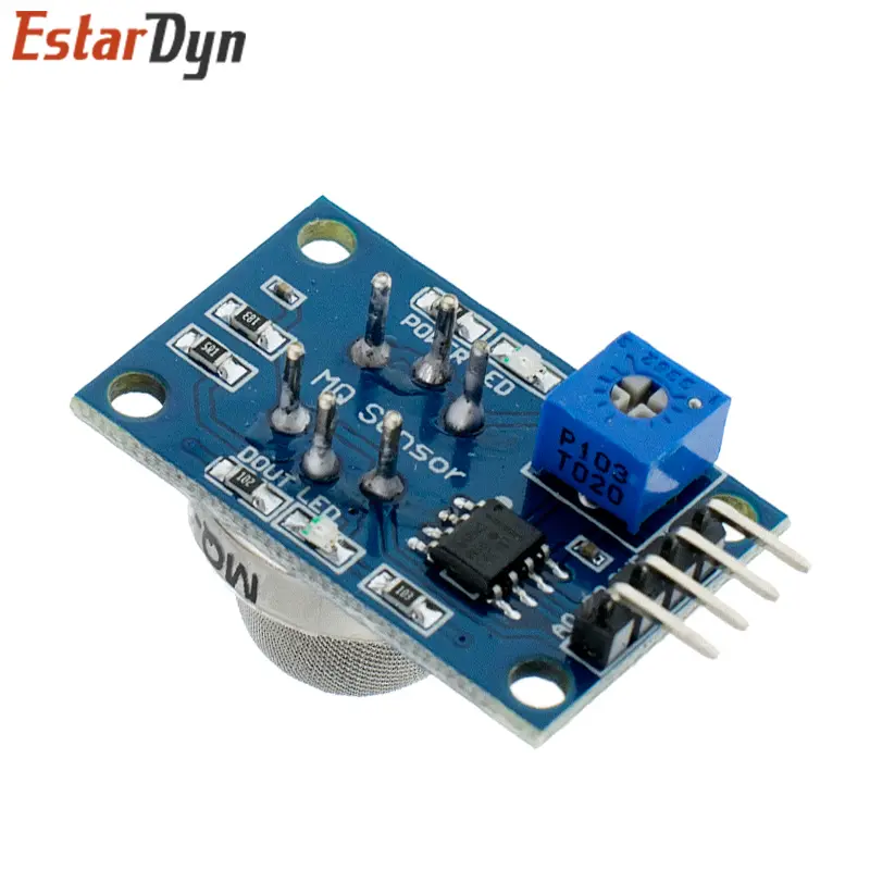MQ-2 MQ-3 MQ-7 MQ-135 Detection Smoke Methane Liquefied Gas Sensor Module for Starter DIY Kit image 2