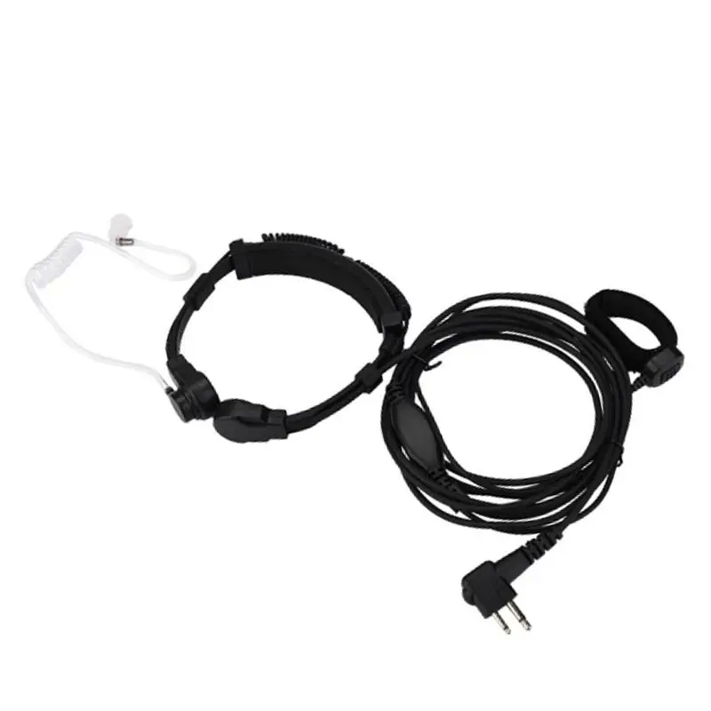 

Extendable Throat Microphone Mic Earpiece Headset For Radio Walkie Talkie Motorola Gp68 Gp88 Cp100 Cp88 Sv10 Sv11 Cls1110