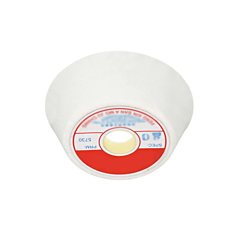 Flaring Cup Wheel 80 Grits белый оксид алюминия низкая шлифовка тепла для резки
