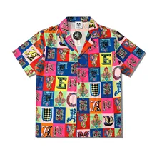 Hip hop streetwear camisas verão havaiano praia camisa completa printi manga curta cardigan blusa de manga curta topo camisas