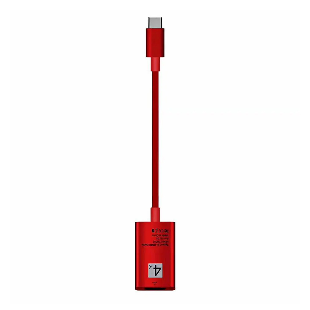 0,2 м тип-c штекер HDMI Женский видео аудио кабели поддержка 4 к для DVD ТВ ПК ноутбук мобильный телефон для ноутбука Plug and Play