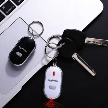 

Mini Car Anti-Lost Key Locator Keychain Whistle Beep Sound Control For Wallets/Car/Pets/Children/Bags