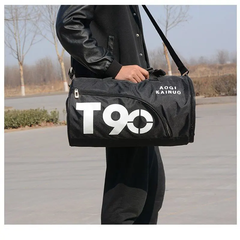 T90 сумка для улицы занятий спортом и спортзала, новая брендовая мужская и женская водонепроницаемая сумка для фитнеса, отдельное пространство для обуви, сумка, рюкзак, скрытый рюкзак
