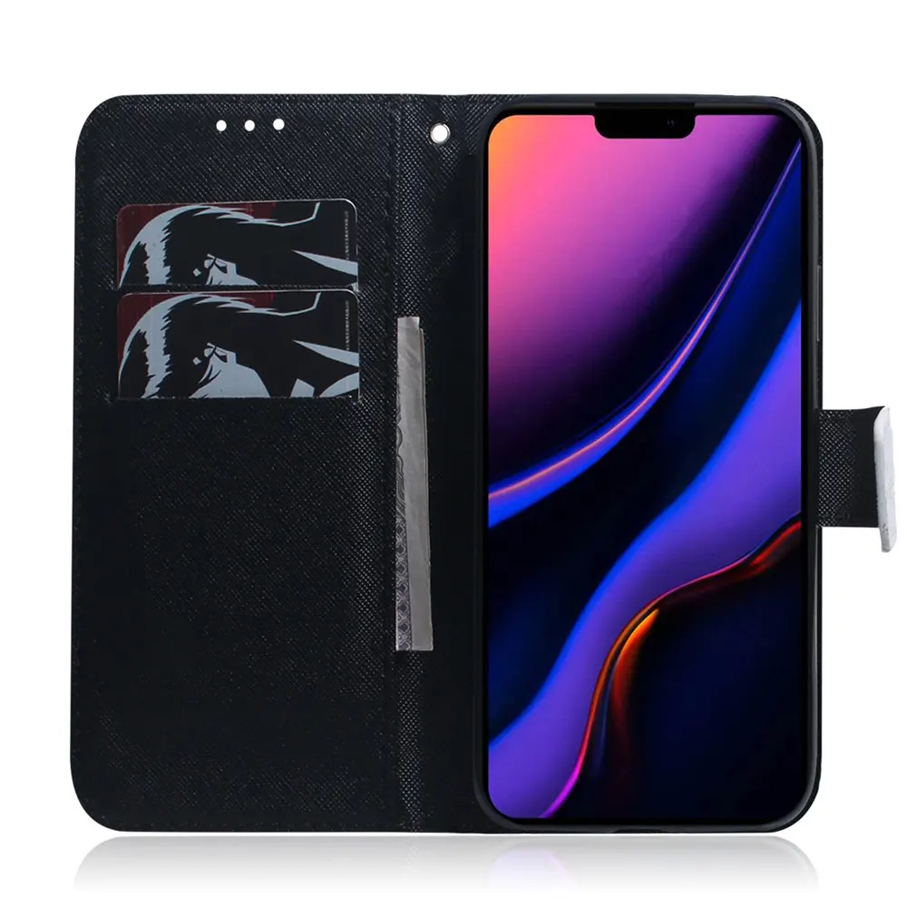 Чехол-книжка с откидной крышкой для телефона huawei P30 Pro mate 20 Nova 3 3i 4 5i P20 Lite P Smart Z Honor 10 Lite Shell с роскошной росписью