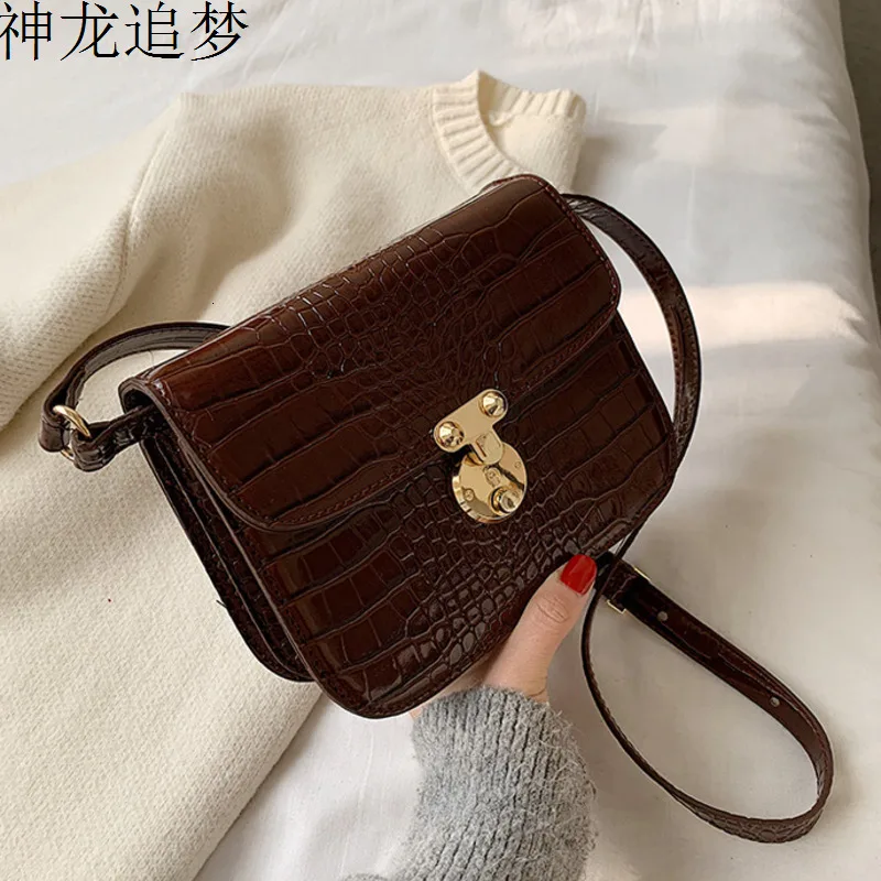 

Female Vintage Crossbody Bags For Women 2020 Leather Luxury Handbag Designer Sling Sac A Main Ladies Hand Shoulder Messenger Bag