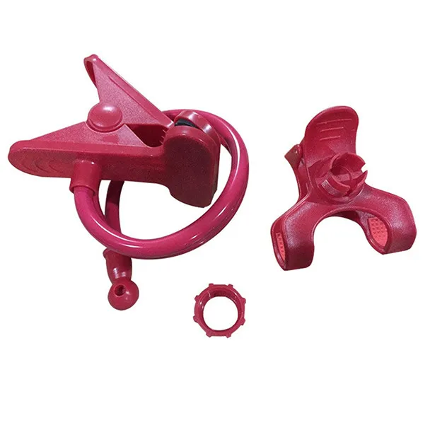 Red Lazy Clip Phone Holder 360 Rotation Desktop Bracket Mount Stand for Universal Cell Mobile Phone Holder Stand for Phone 19Oct - Цвет: Red