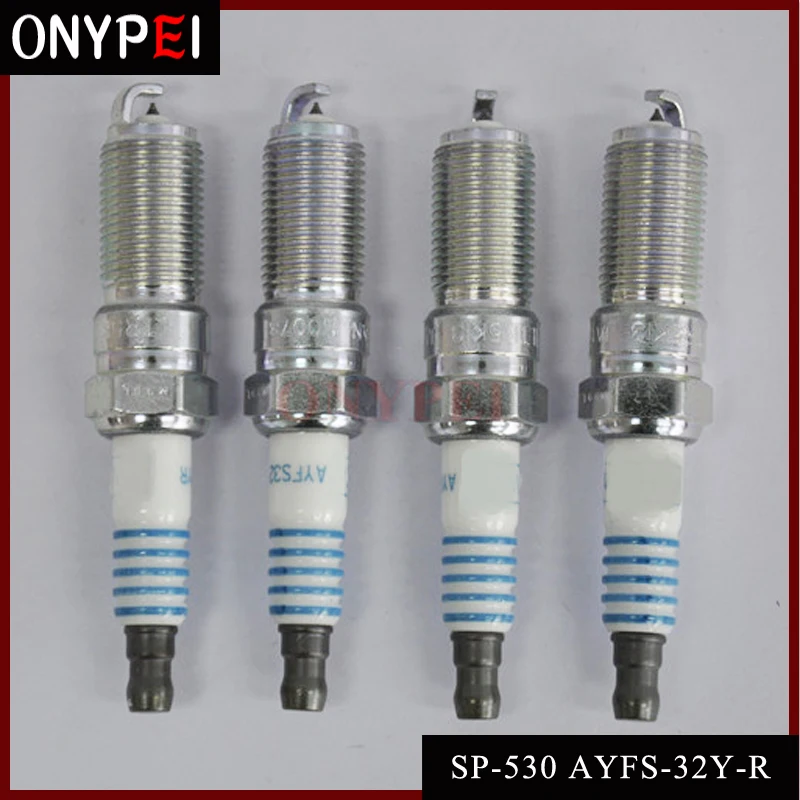 Набор из 4 иридиевых свечей зажигания SP-530 AYFS-32Y-R для FORD LINCOLN ILTR5K13 SP530 AYFS32YR |