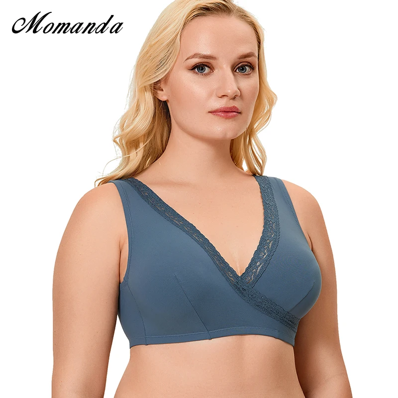 Бюстгальтер для беременных и кормящих женщин размера плюс с мягкой