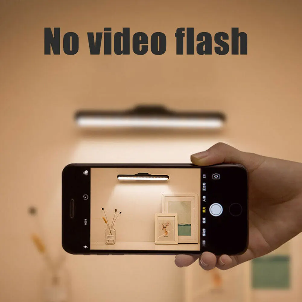 Учебное чтение кухня лестница светодиодный настенный светильник практичное магнитное притяжение трогательное управление домашний затемнение шкаф