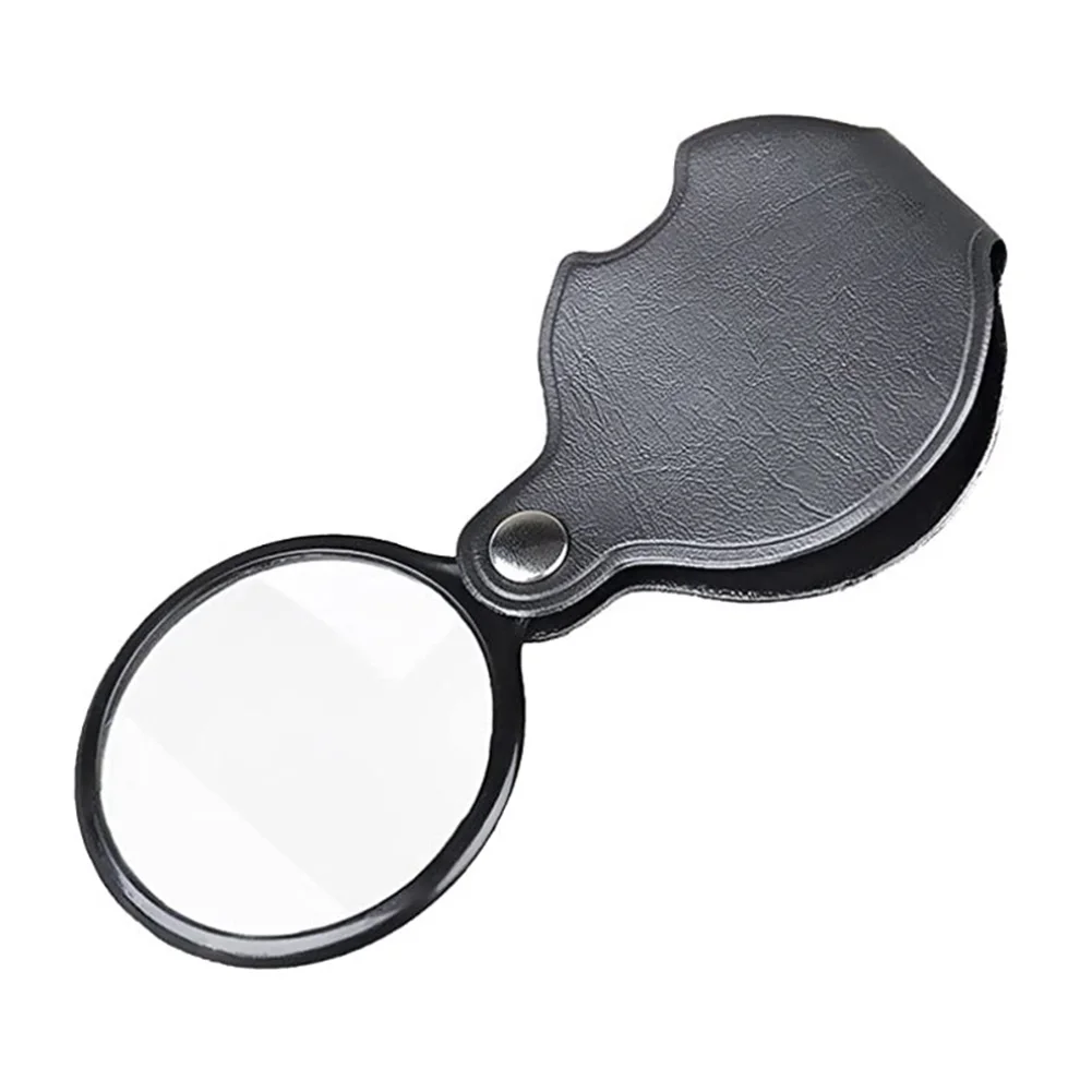 Portable Handheld 5X Lightweight Mini Pocket Magnifier Monocle Foldable