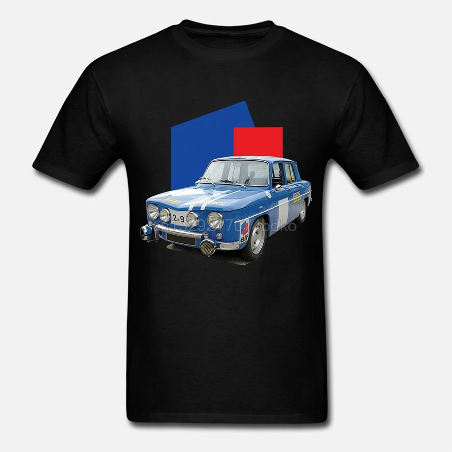 Renault R8 Gordini Rally Racing мягкая хлопковая белая или серая футболка wrc | Мужская одежда