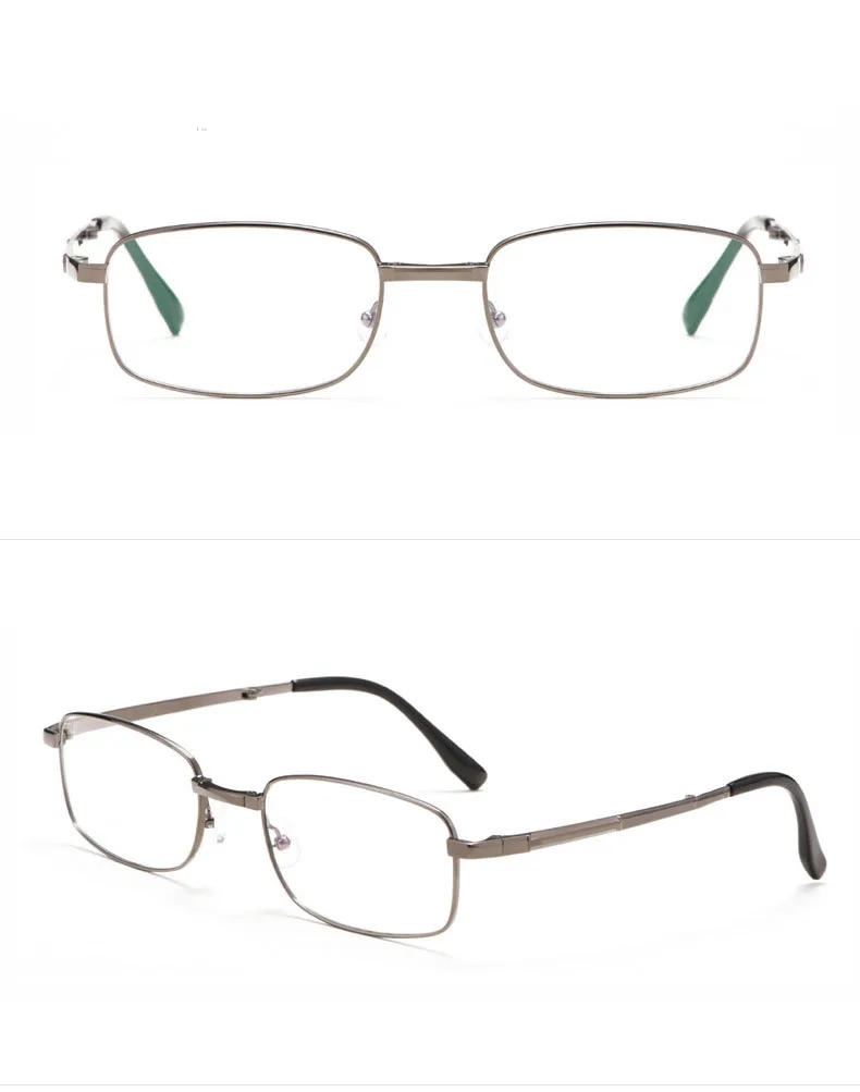 Pure Titanium Fold Women Glasses FrameTransparent Spectacle Men Myopia Optical Female Eyeglasses Frame Glasses Without Degree