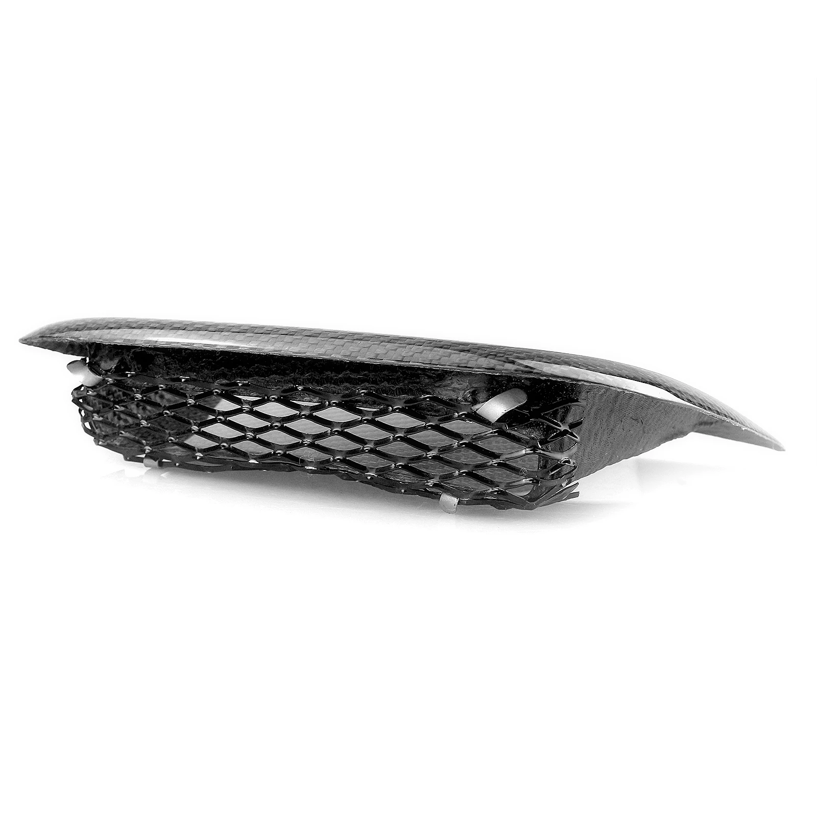 Front Bumper Side Air Vent Trim For Subaru STI WRX GRB Wagon 10th 2008-2014 Carbon Fiber Car Fender Outlet Hood Flow Duct Cover