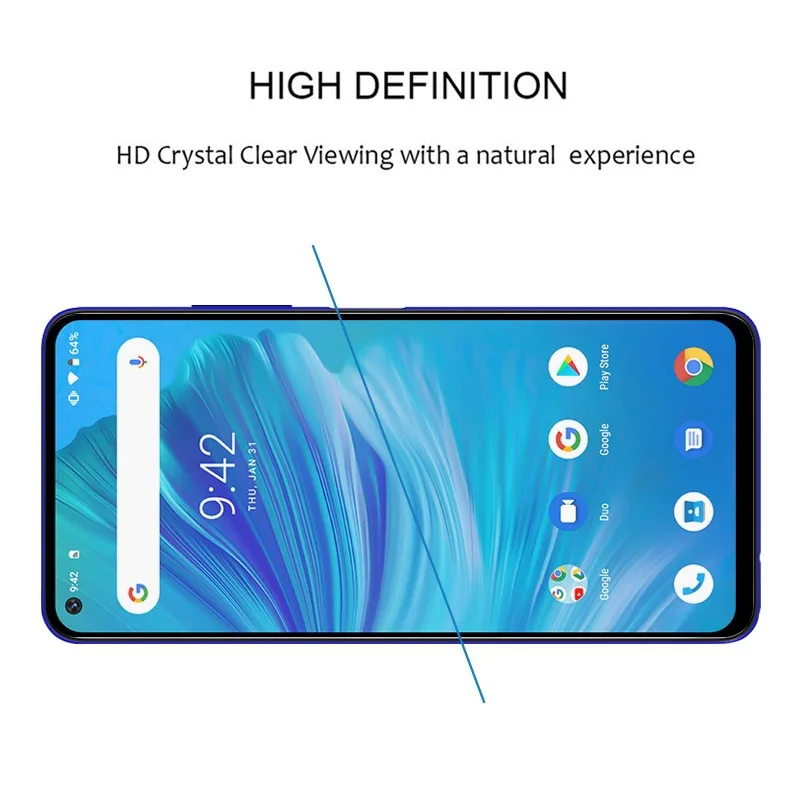 2 шт стеклянная крышка для UMIDIGI F2, защита экрана из закаленного стекла 9 h, защитная крышка UMI F 2 pelicula de vidro