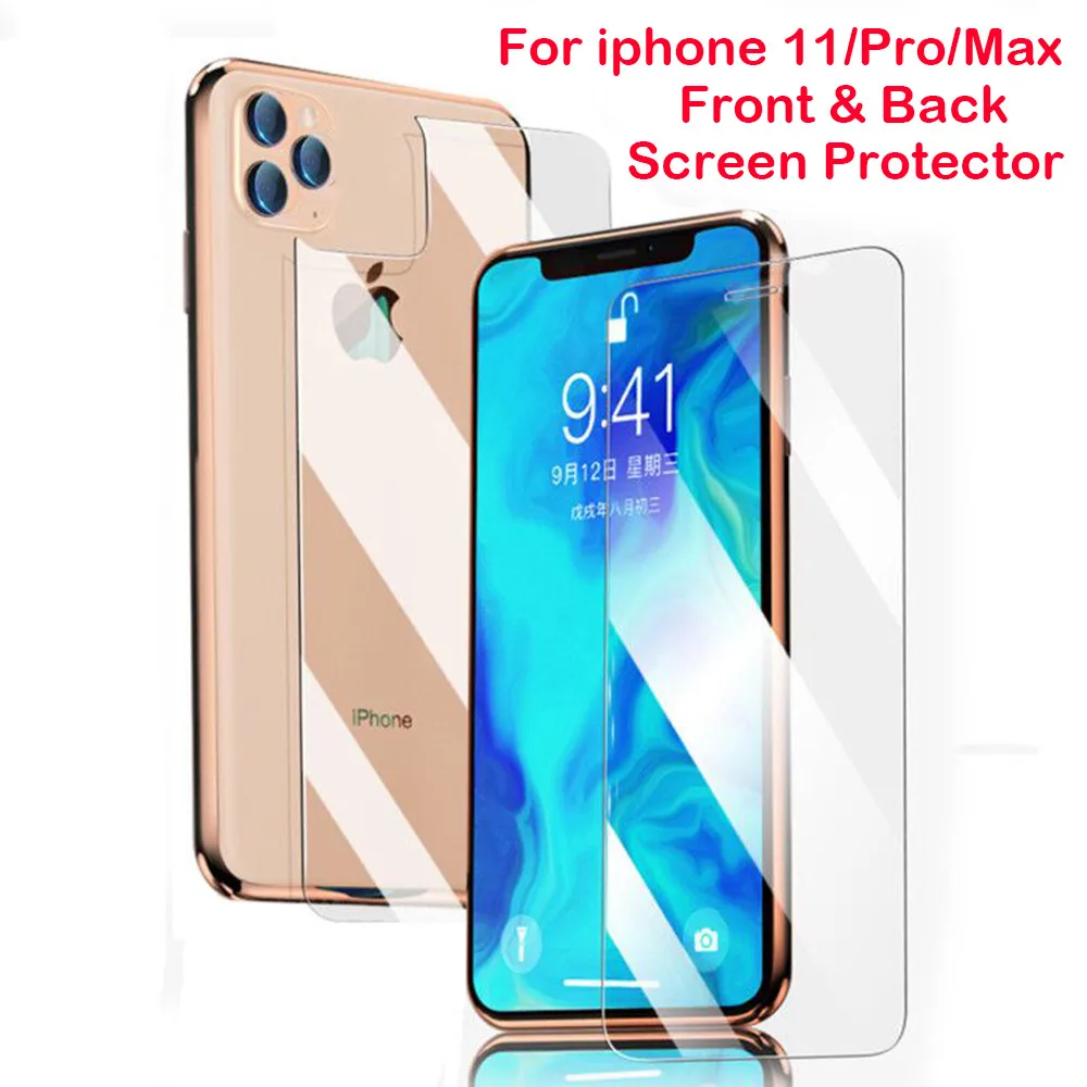 Переднее Защитное стекло для iphone X XS 11 Pro Max XR 6s 7 8 Plus, защитное закаленное стекло для iphone 11 Pro Max glass