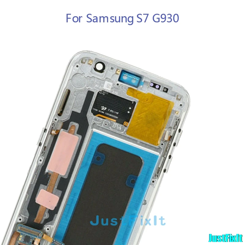 ЖК-дисплей для SAMSUNG GALAXY S7 G930F, сенсорный экран, дигитайзер, супер Amoled, замена