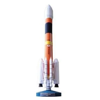 40cm H-2 Rocket 3D Paper Model Puzzle Student Hand Class DIY Space Papermodel Origami Toy 1