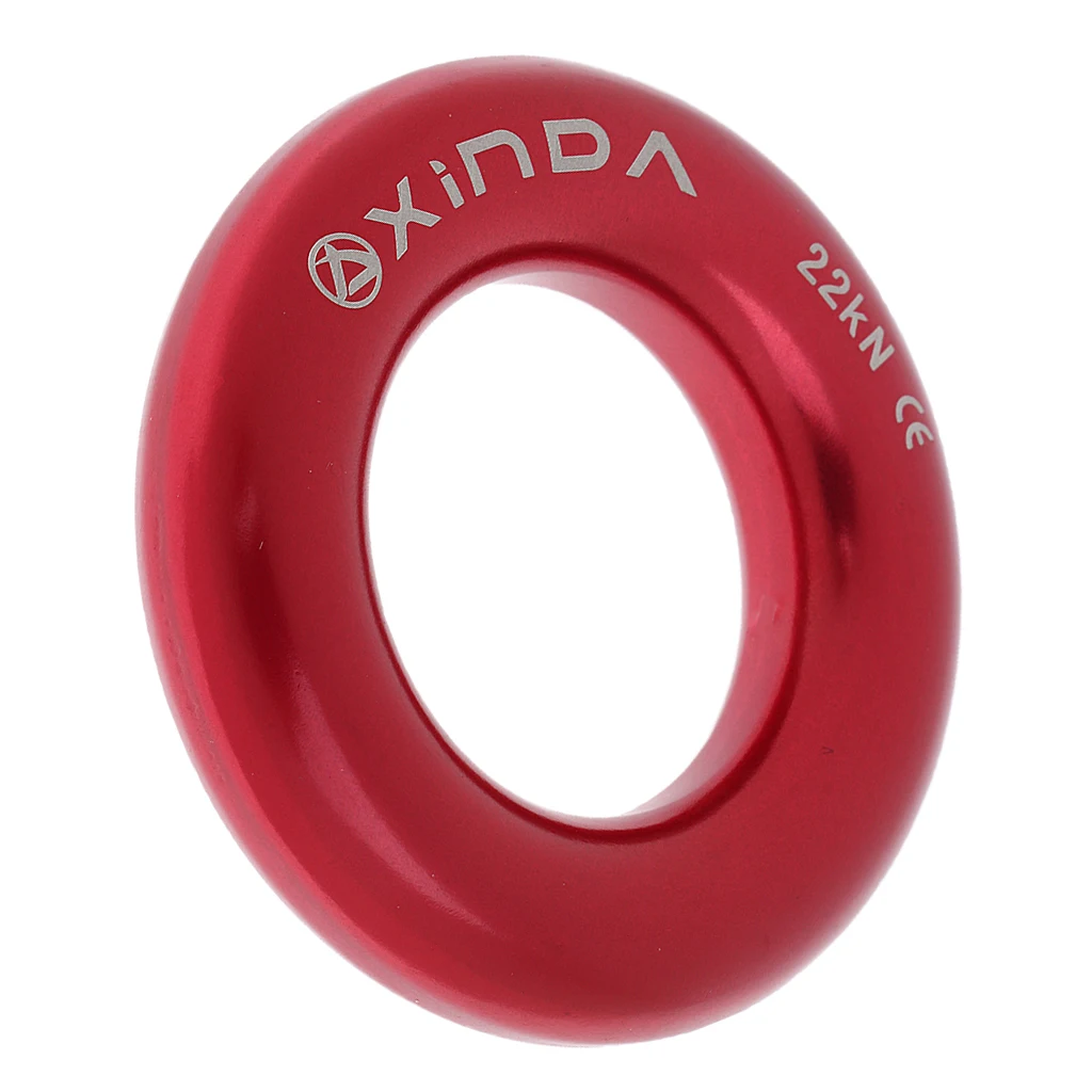 22KN/4950lbs Rappel Ring for Lifeline Hammock Bail-Outs Rope Connector Rock Climbing Rescue Climbing Accessories