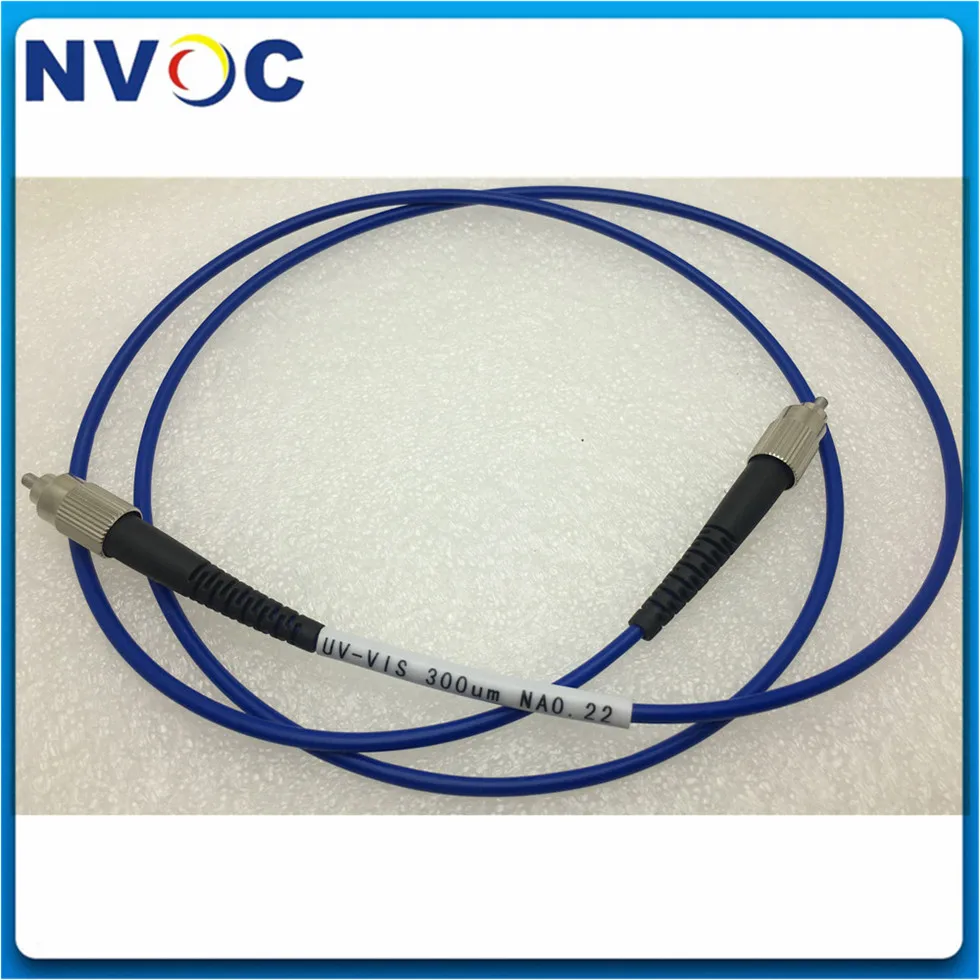 FC/SC/ST/SMA Silica Core Metal Ferrule MM Simplex1M UV-VIS 200um 300um 400um 1000um Armored Silica Fiber Optical Patch Cord