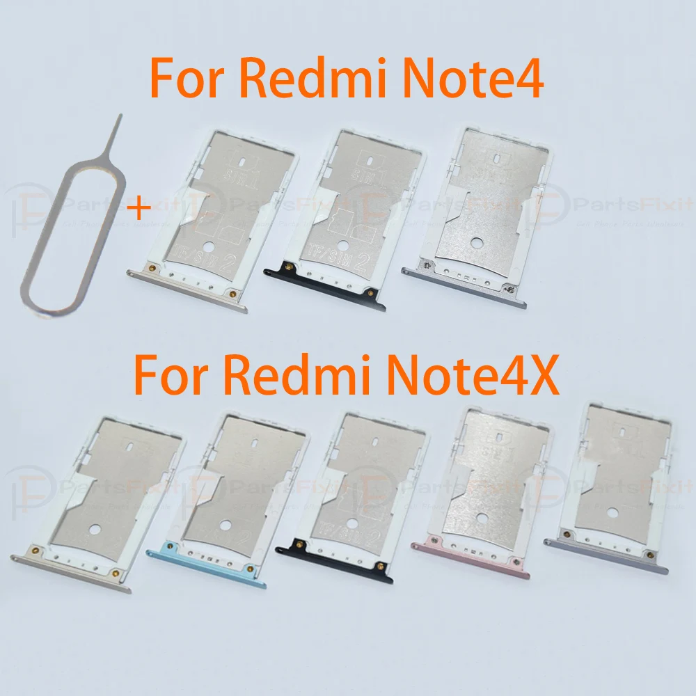 SIM TF Card Tray for Xiaomi Redmi note 4 4X detail