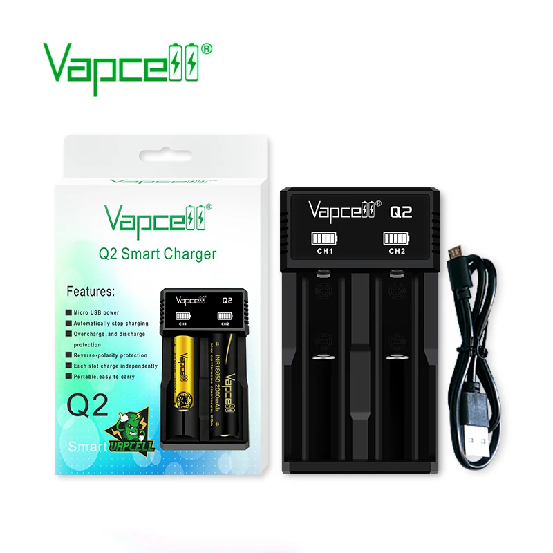 Biaya Yang Efektif Vapcell Q1,Q2,Q4,U2, Opus BTC-3100 Charger