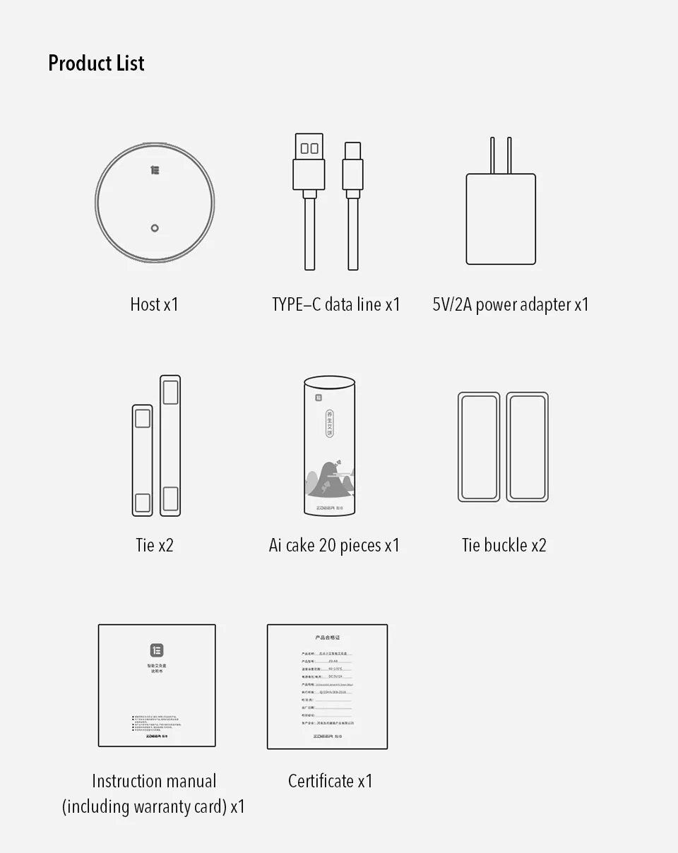 Xiaomi Mijia Left Point Xiaoai 2 Беспроводной интеллектуальный контроль температуры, подключение Mijia