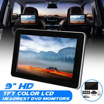 

9 Inch Car Headrest Display TFT LCD screen Car Player Headrest Monitor Support AV Support Backup Car camera Display Video