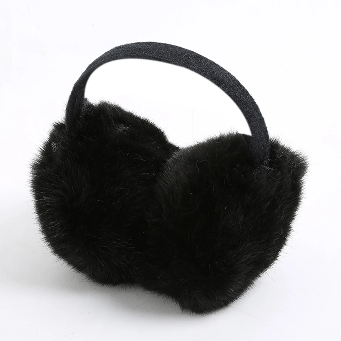1pc Women Antifreeze Earmuffs Winter Warm Plush Earmuffs Folding Ear Muffs For Ladies Outdoor Ear Protector Girls Cover warm earmuffs