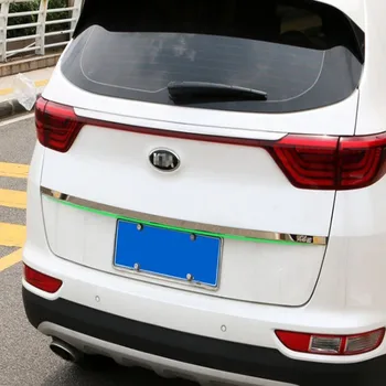 

Applicable to Kia Lion Run 20162017 QL Chrome Trunk Tail Gate Cover Trim Hatch Handle Accents Style Chow fast ship