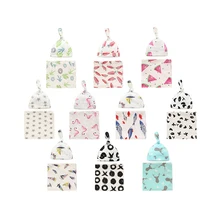 Комплект из 2 предметов для новорожденных от 0 до 6 месяцев, одеяло+ шапка, хлопок, детское одеяло и пеленка, постельные принадлежности, спальный мешок