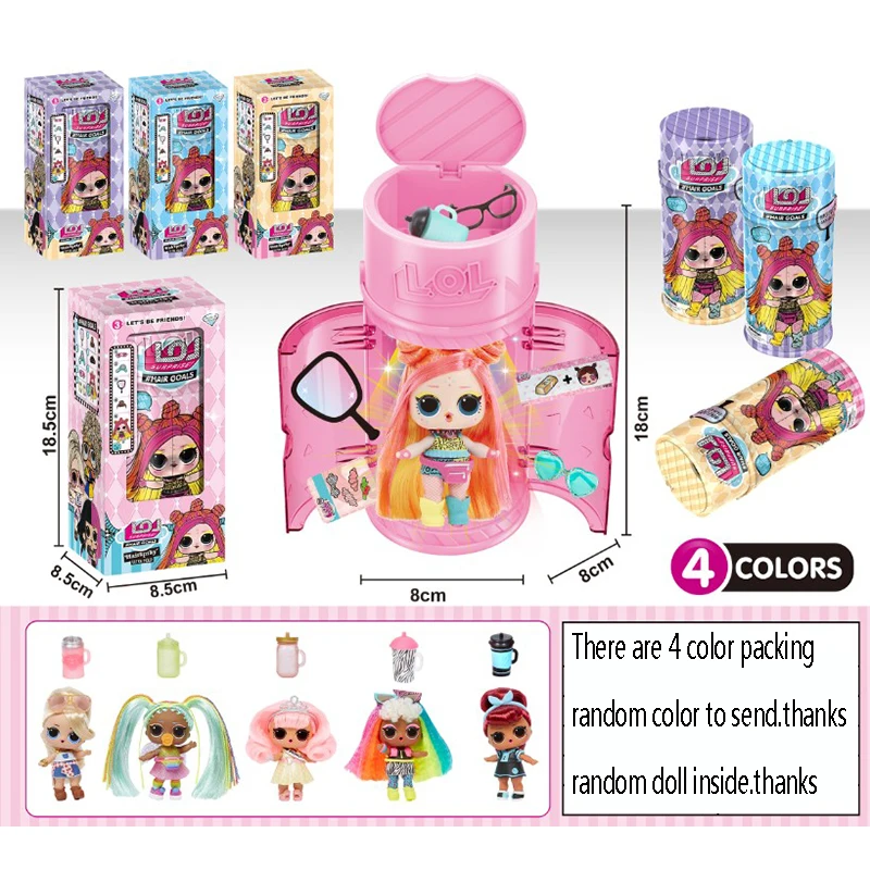 

Original LOL SURPIRSE Dolls 5th Generation HAIR GOALS Magic DIY Blind Box Lols Dolls Action Figure Model Gifts for Girls