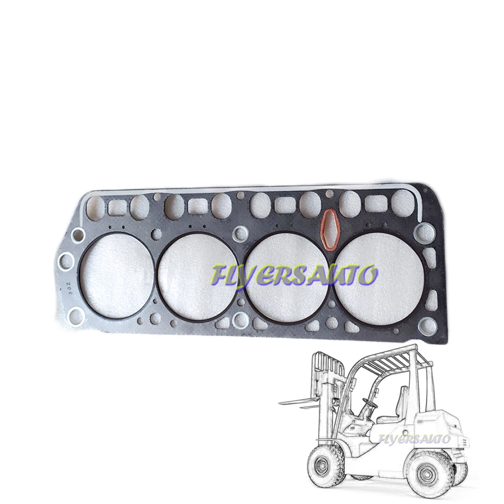 

Engine Head Gasket 11115-78151-71 for Toyota Forklift 4Y Engine Part GRAPHITE Stainless Steel or GRAPHITE Toyota Forklift 4Y