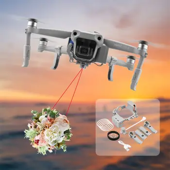

Airdrop System For DJI- Mavic Air 2 Drone Wedding Proposal Delivery Device Dispenser Thrower Air Dropping Transport Gift