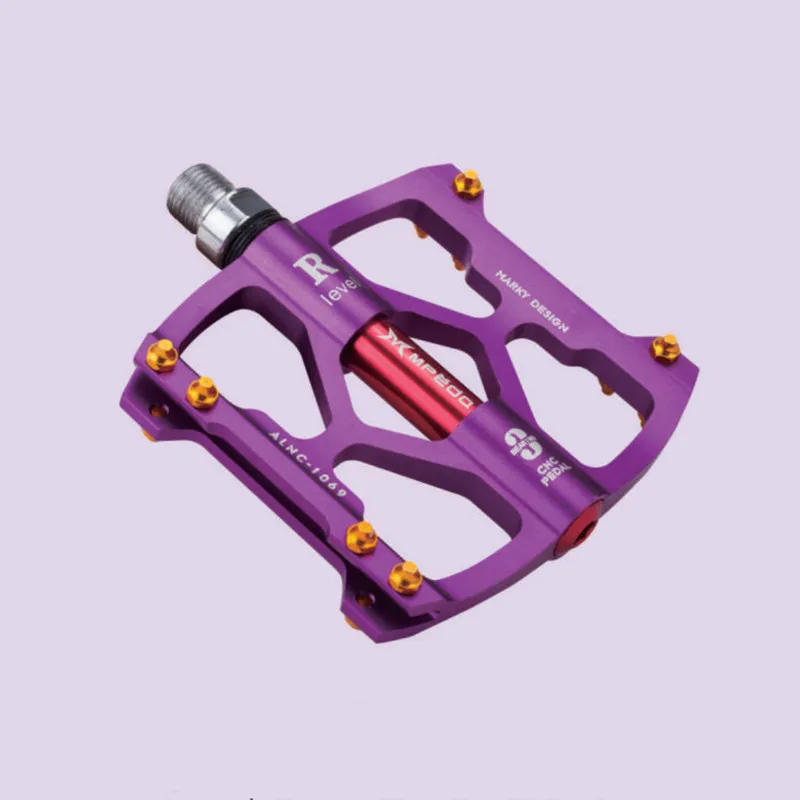 

Mpeda Bicycle 3 Bearing Pedal Aluminum Alloy Mountain Bicycle Pedal Anti-slip Bearing Riding on