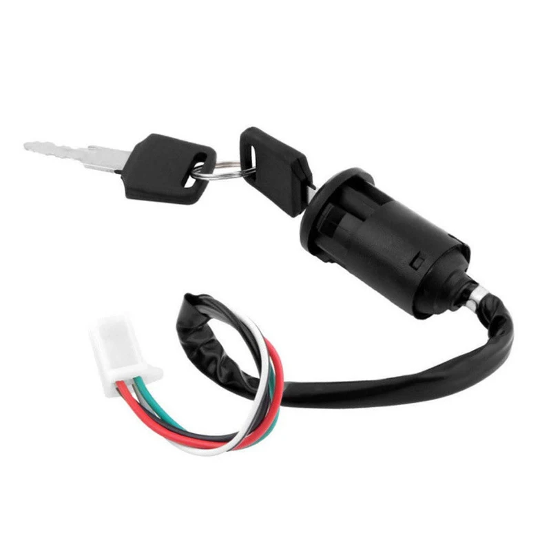 Universal Motorcycle Ignition Switch Key ATV For Honda For Yamaha Kawasaki Universal fit, easy to install