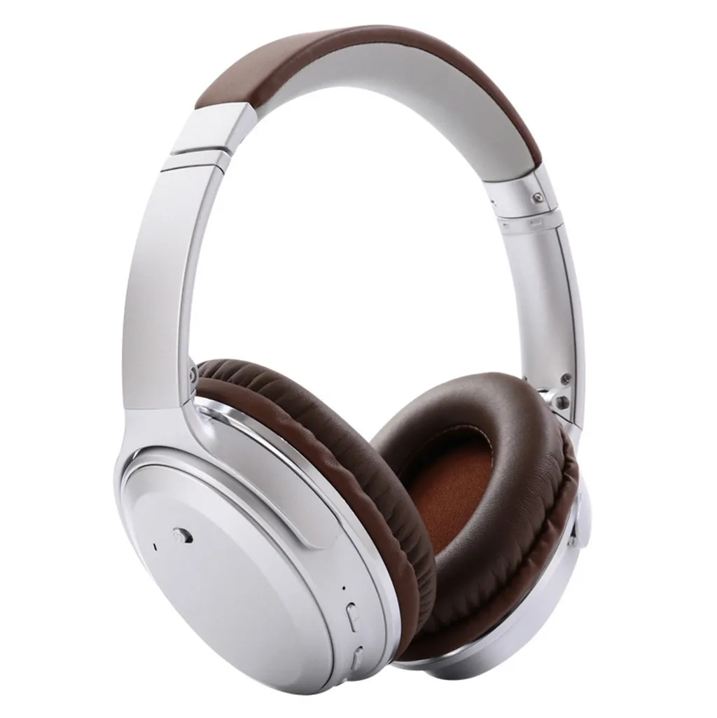 Ouhaobin Wireless Headphones Bluetooth Headset Stereo Noise Headphones with Mic for smart phone for game