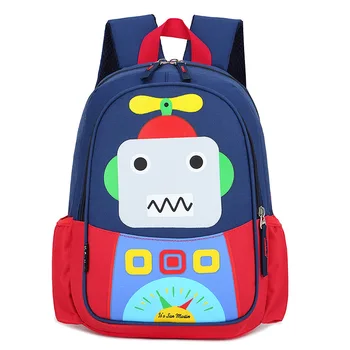 

Cartoon 3D Robot Shape Kid Backpacks Baby Child Cute Toddler School Travel Bag Kindergarten Cool Boysds Bag Baby Mochila Escolar