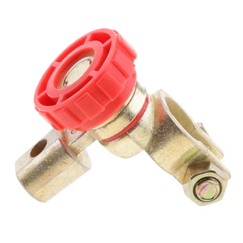 

Universal Battery Isolator Switch Cut Off Disconnect Terminal Link with Round Knob for Car Van Boat Durable and Easy Use