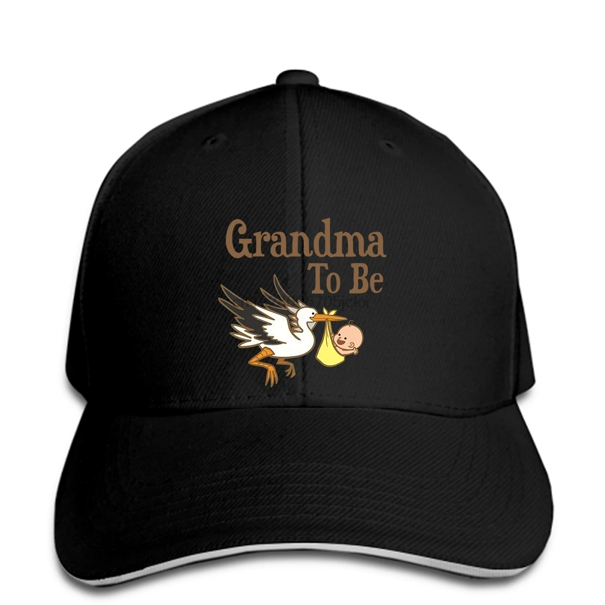 Новая женская бейсболка с надписью «Grandma To Be Stork»