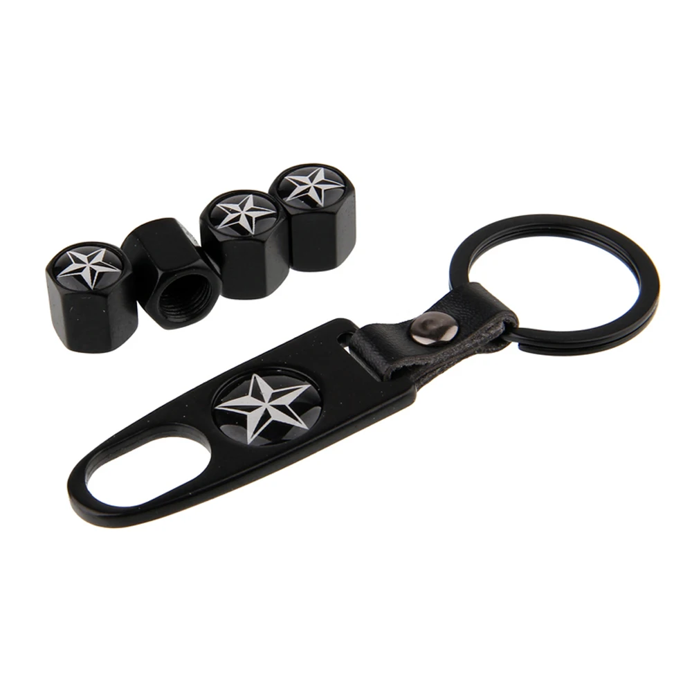 Звездный логотип для Peugeot 3008 2008 Hyundai Creta Tucson Lexus Vw T5 Volvo Xc60 стержни клапанов