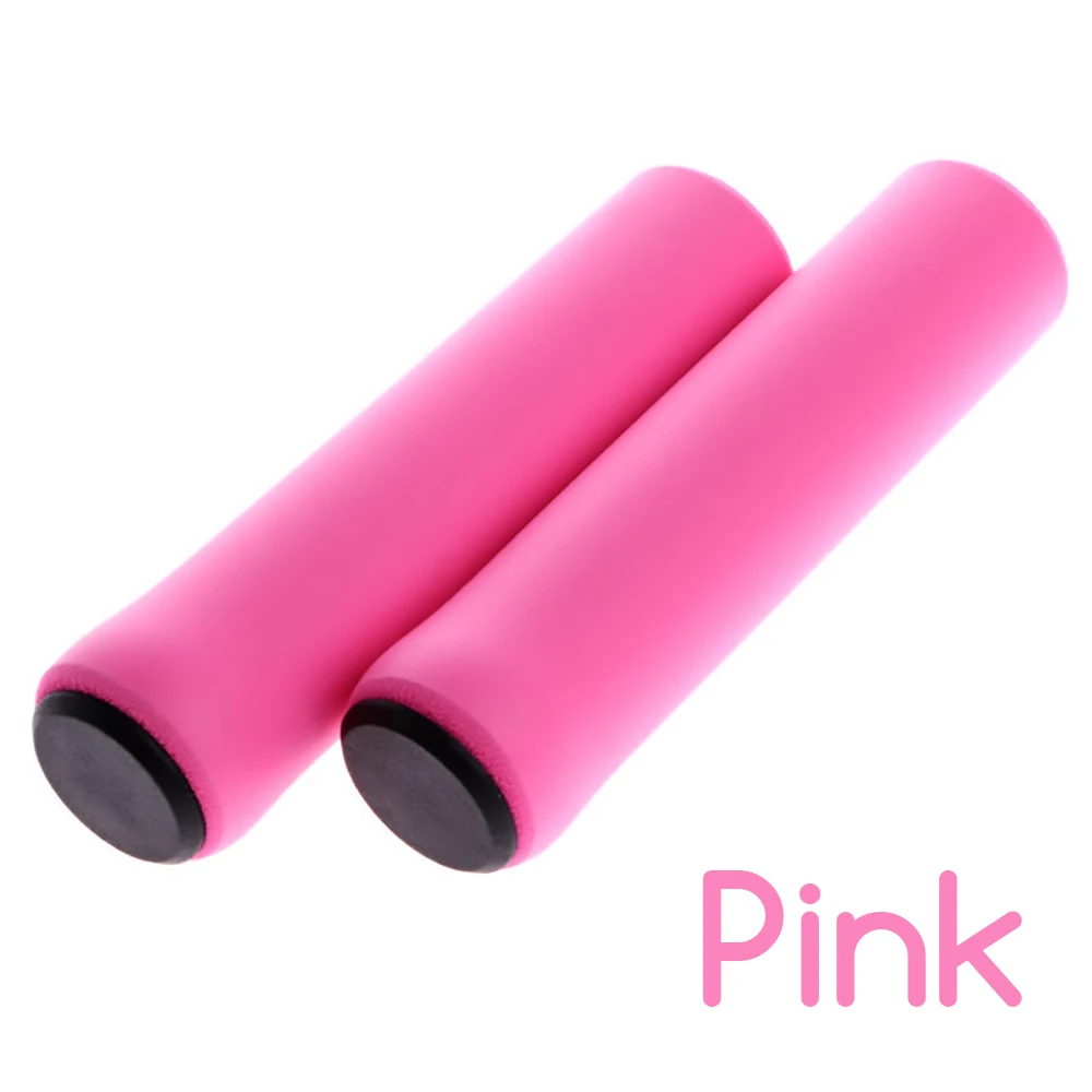Silicone Cycling Bicycle Grips Outdoor MTB Mountain Bike Handlebar Grips Cover Anti-slip Strong Support Bike Part