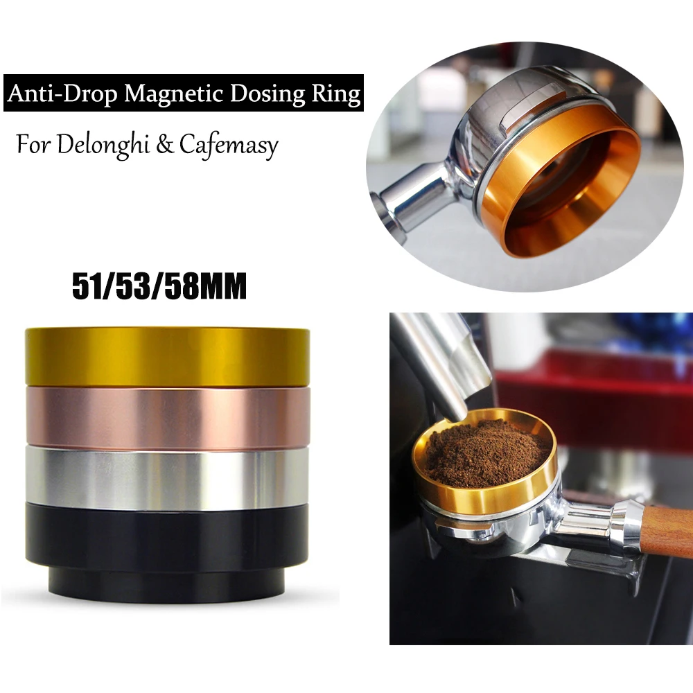 Для Delonghi Cafemasy магнитное антикапельное Дозирующее кольцо 51 мм 53 58 Воронка