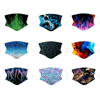 

1pcs Unisex Reusable Facemask Mascarillas Women Men Cycling mascarillas Cotton Washed mascarillas Dropshipping Toiletry Kits