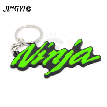 

New Motorcycle Keychain Ring 3D Rubber Motorbike Key Ring For Kawasaki NINJA 250r Kawasaki NINJA 250 Kawasaki NINJA 650