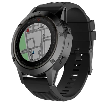 

26mm Quick Install Wrist Band For Garmin Fenix 5X Descent Mk1 Fenix3/HR D2 Bravo